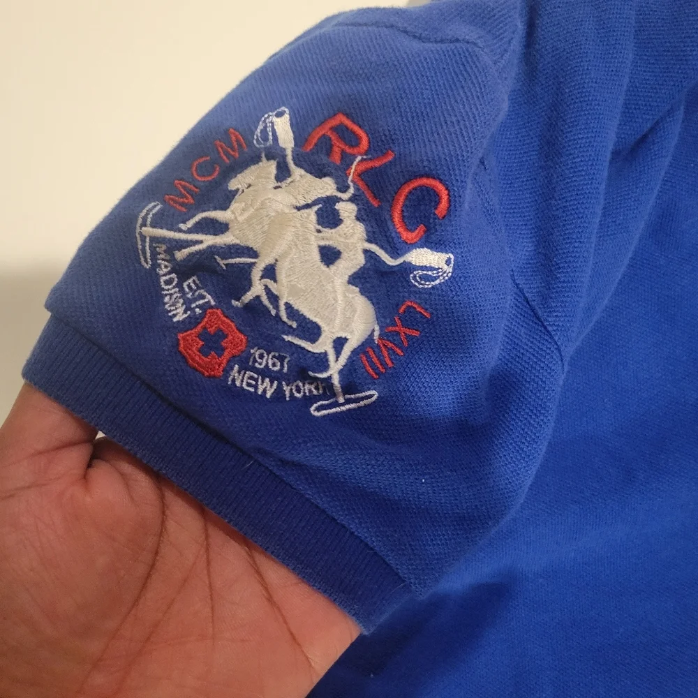 Polo ralph lauren cotton mesh polo shirt size S in kids - Picture 3 of 4